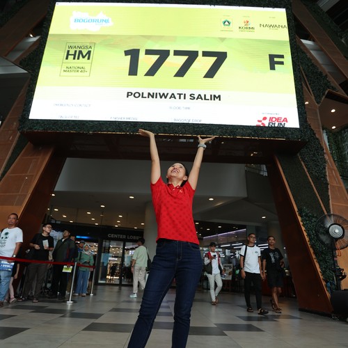 Race photo from BOGORUN 2026