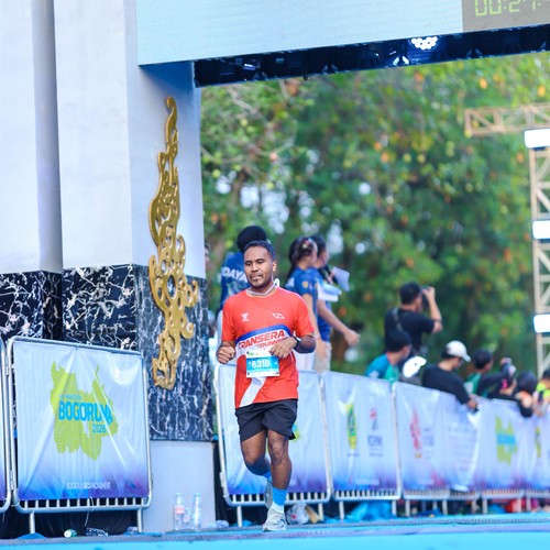 Race photo from BOGORUN 2026