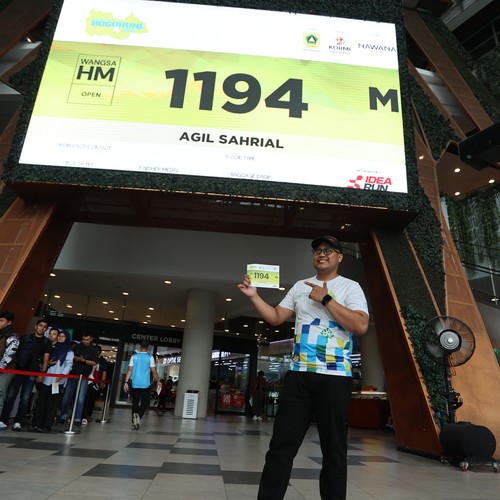 Race photo from BOGORUN 2026