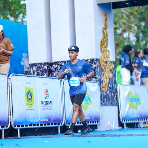 Race photo from BOGORUN 2026