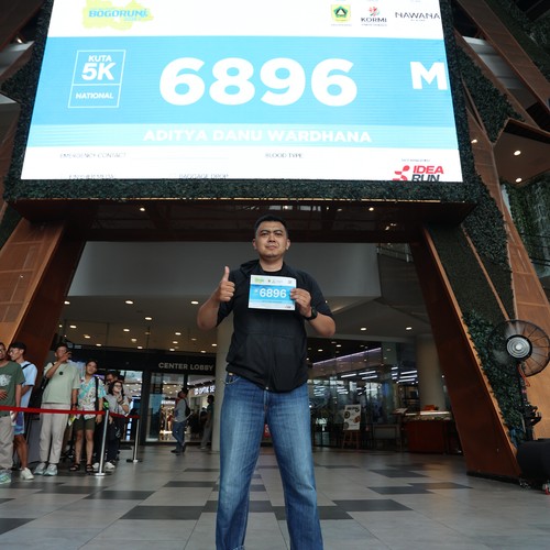 Race photo from BOGORUN 2026