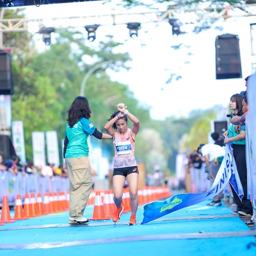 Race photo from BOGORUN 2026