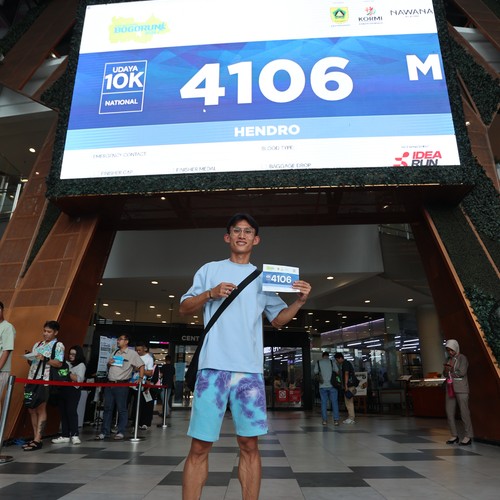 Race photo from BOGORUN 2026