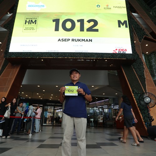 Race photo from BOGORUN 2026