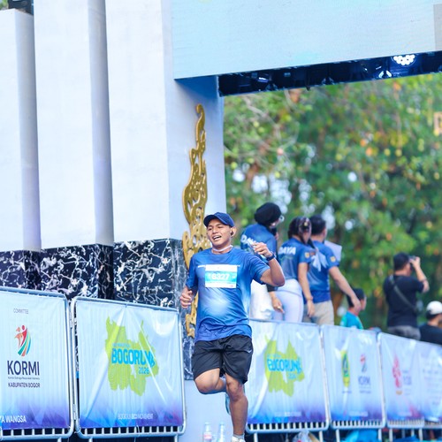 Race photo from BOGORUN 2026