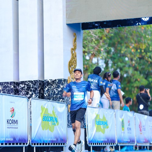 Race photo from BOGORUN 2026