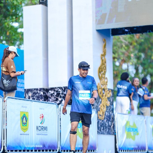 Race photo from BOGORUN 2026