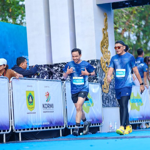 Race photo from BOGORUN 2026