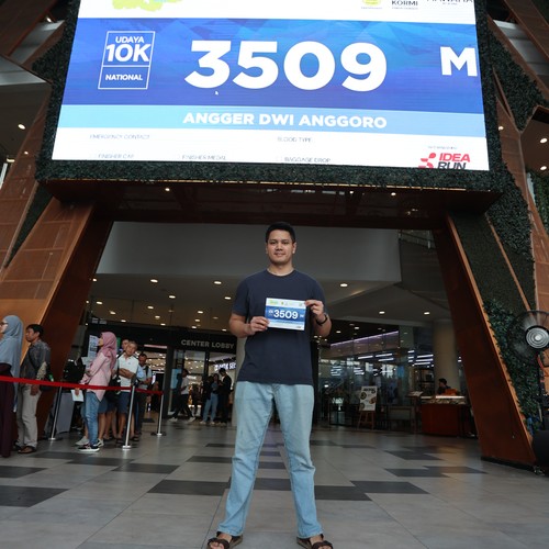 Race photo from BOGORUN 2026
