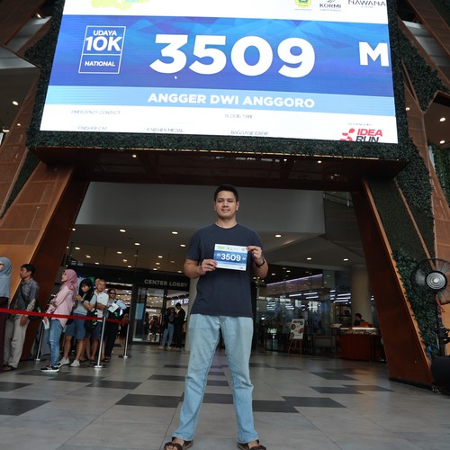 Race photo from BOGORUN 2026