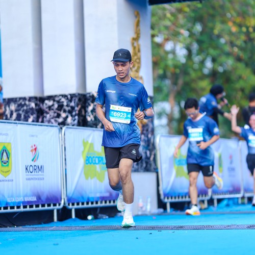 Race photo from BOGORUN 2026