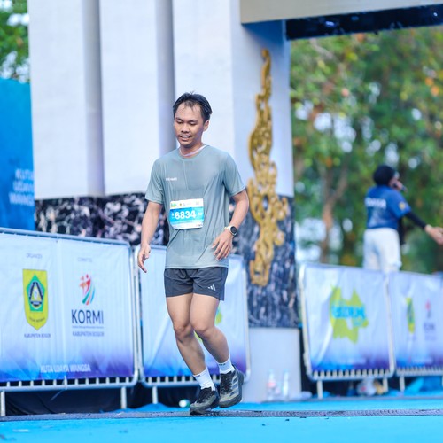 Race photo from BOGORUN 2026