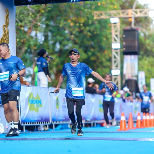 Race photo from BOGORUN 2026