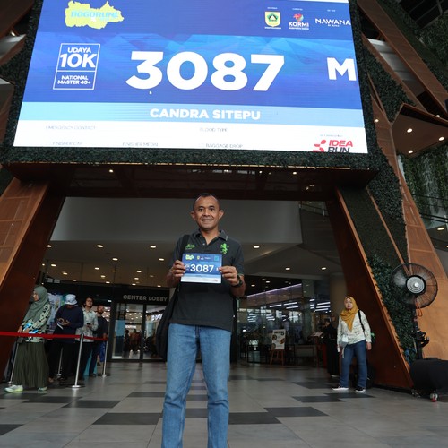 Race photo from BOGORUN 2026