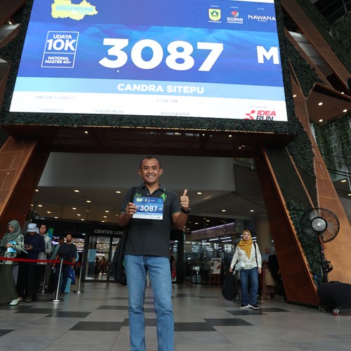 Race photo from BOGORUN 2026