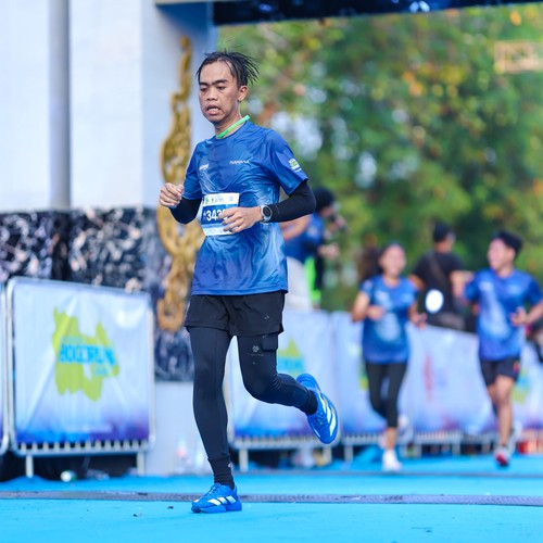 Race photo from BOGORUN 2026