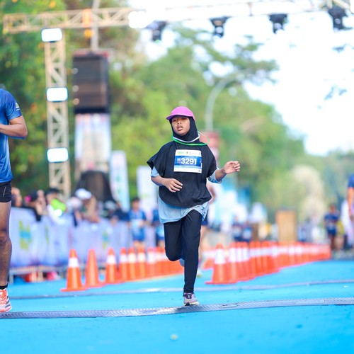 Race photo from BOGORUN 2026