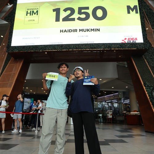 Race photo from BOGORUN 2026