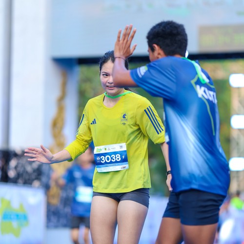 Race photo from BOGORUN 2026