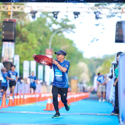 Race photo from BOGORUN 2026