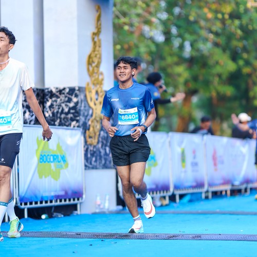 Race photo from BOGORUN 2026