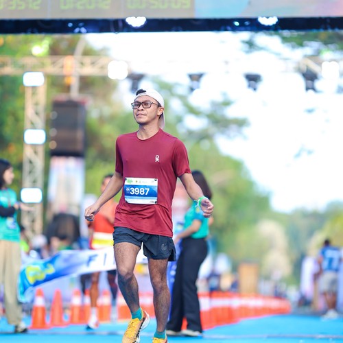 Race photo from BOGORUN 2026