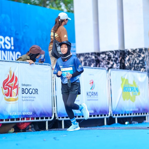 Race photo from BOGORUN 2026