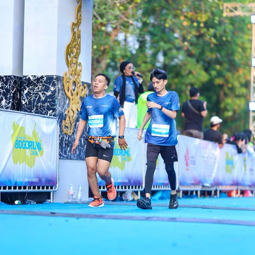 Race photo from BOGORUN 2026