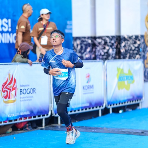 Race photo from BOGORUN 2026