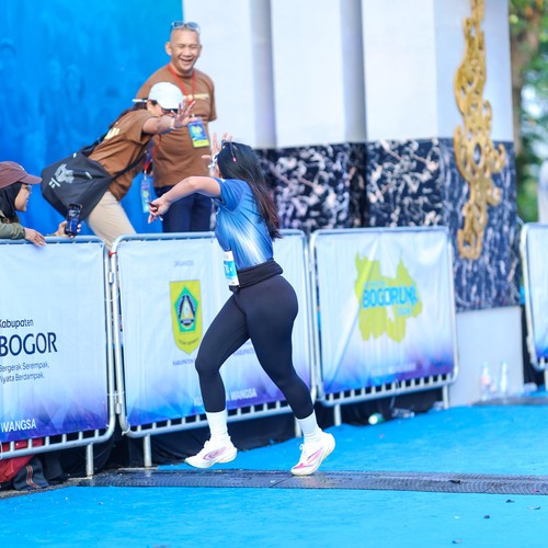 Race photo from BOGORUN 2026