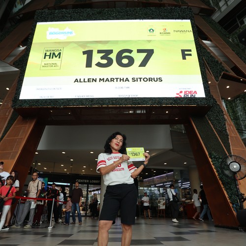 Race photo from BOGORUN 2026