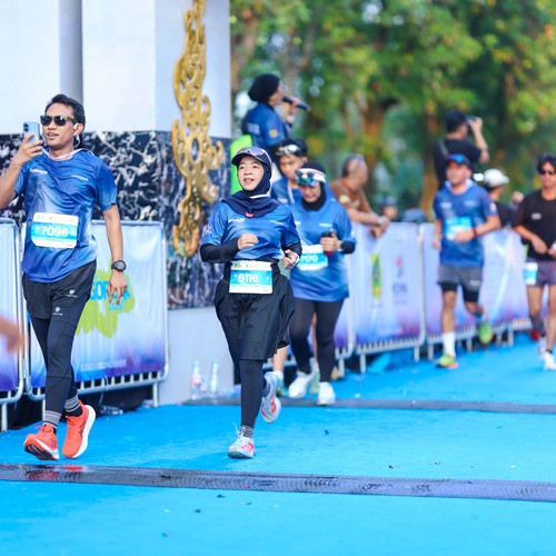 Race photo from BOGORUN 2026