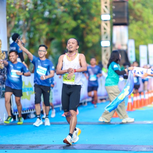 Race photo from BOGORUN 2026