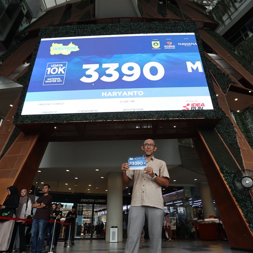 Race photo from BOGORUN 2026