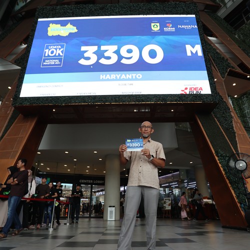 Race photo from BOGORUN 2026