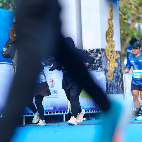 Race photo from BOGORUN 2026