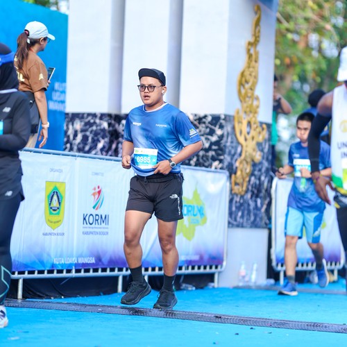 Race photo from BOGORUN 2026
