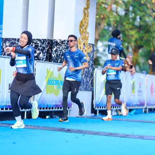 Race photo from BOGORUN 2026