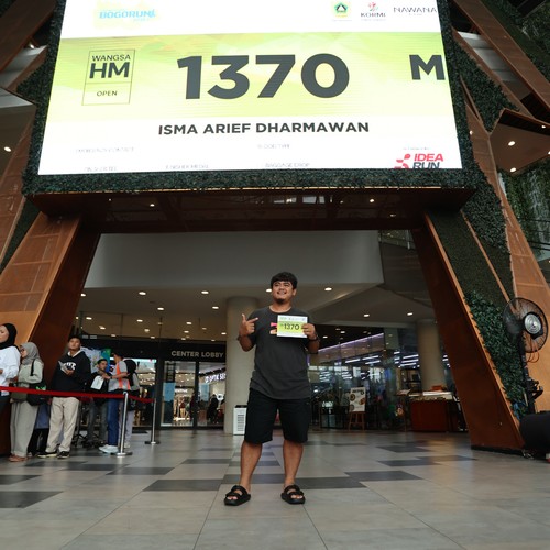 Race photo from BOGORUN 2026
