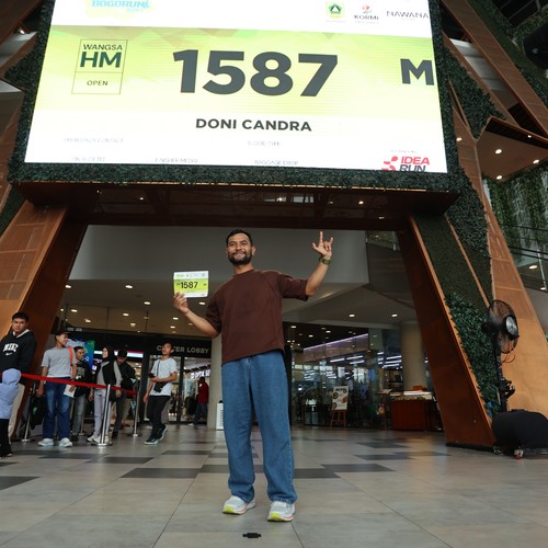 Race photo from BOGORUN 2026