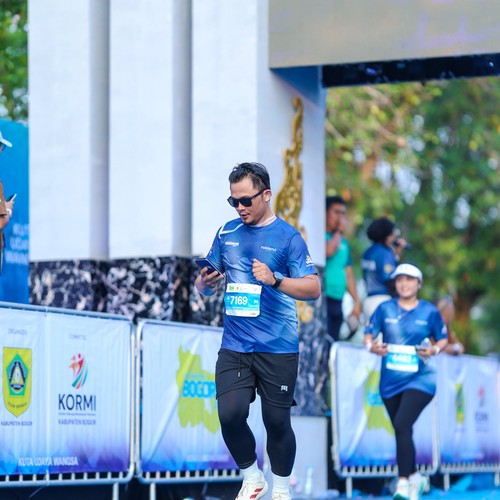 Race photo from BOGORUN 2026