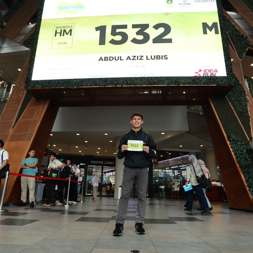Race photo from BOGORUN 2026