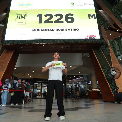 Race photo from BOGORUN 2026