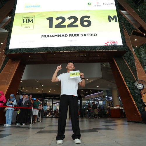 Race photo from BOGORUN 2026