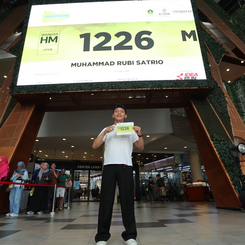 Race photo from BOGORUN 2026