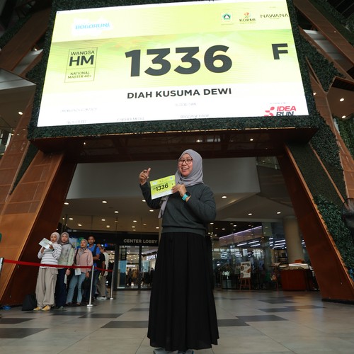 Race photo from BOGORUN 2026