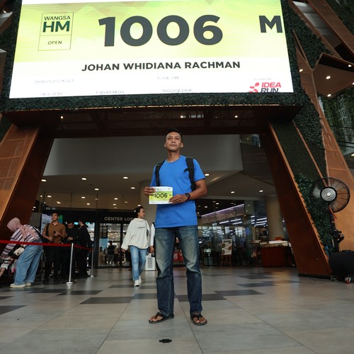 Race photo from BOGORUN 2026