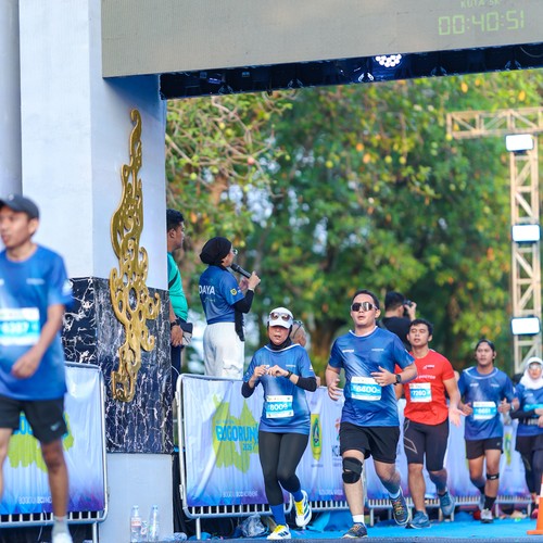 Race photo from BOGORUN 2026
