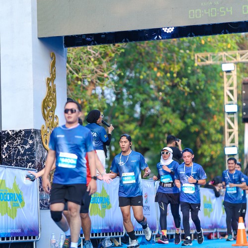 Race photo from BOGORUN 2026
