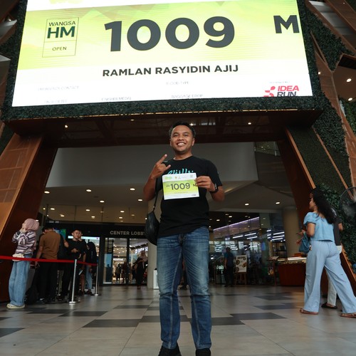 Race photo from BOGORUN 2026